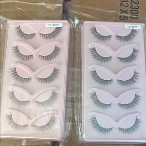 False Eyelash Set - Black